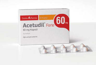Acetudil Forte 60 mg 20 Kapsül Nedir? Acetudil Forte 60 mg 20 Kapsül Nedir?